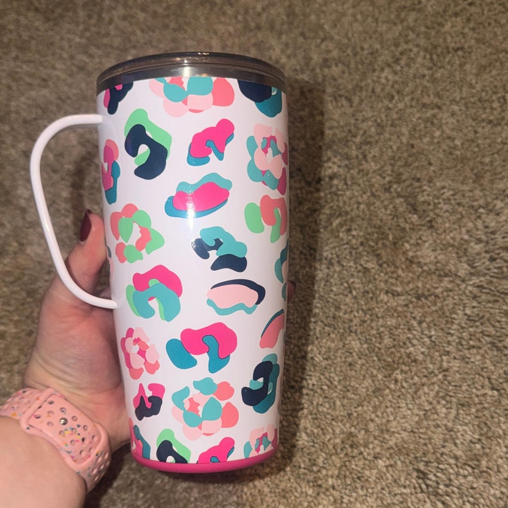 Swig Multicolor Leopard Print Tumbler - Picture 4 of 4